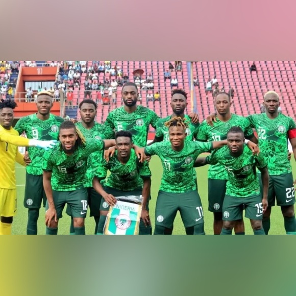 Nike Authentic Nigeria National Team 2022 Green DN0696-329 Jersey Men’s Sz: M - Picture 3 of 7